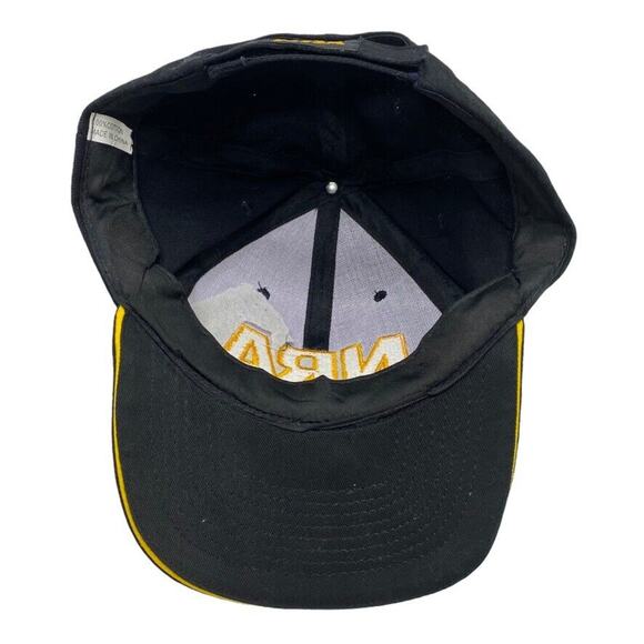 National Rifle Association NRA Ball Cap Black Gold Embroidered Adjustable - Picture 7 of 7